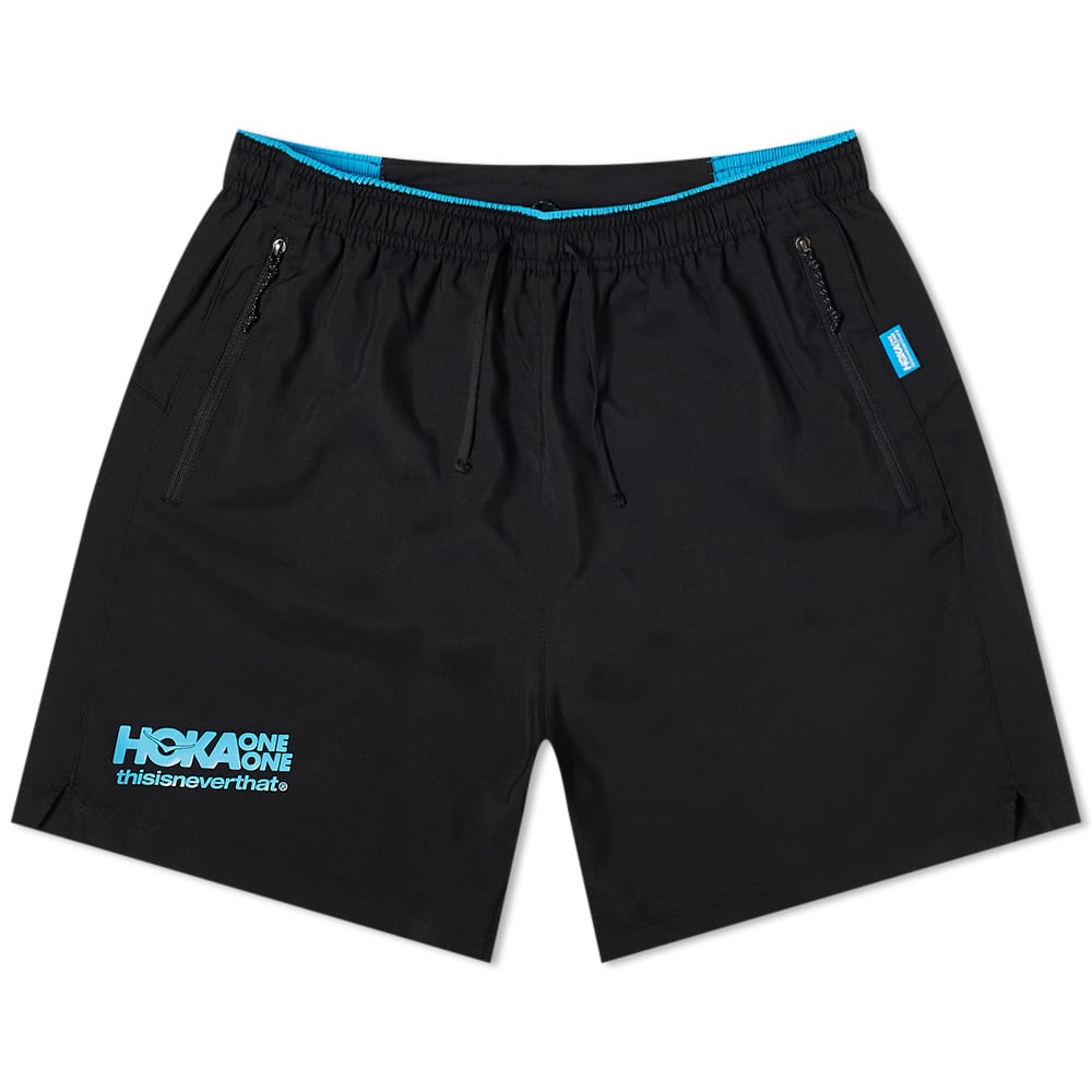 Hoka One One Thisisneverthat X Performance 6 - Women Shorts - Black,Australia BJK-875329